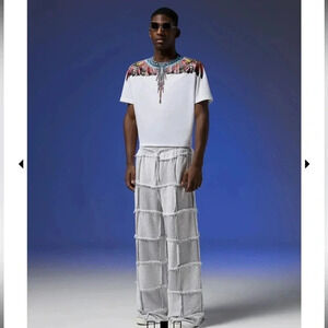 marcelo burlon county of milan CROSS INSIDE OUT SWEATPANTS